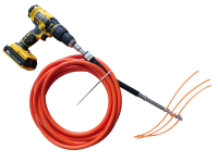 Roto Cleaning - sonda RINFORZATA ruotante con trapano