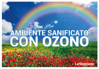 SEGNALE DI SICUREZZA - SANIFICAZIONE CON OZONO