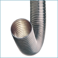 Tubo flessibile inox doppia parete (interno liscio) - prezzo €/m